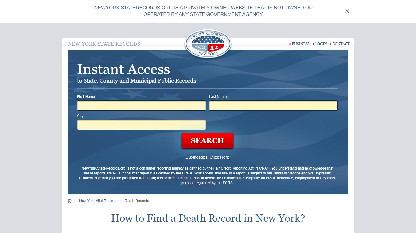 How to Find a Death Record in New York? - State Records